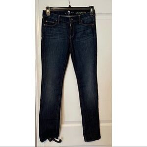 Seven Jeans Straight Leg Jeans